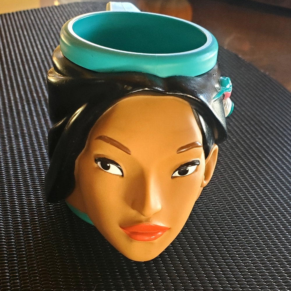 Disney Vintage 90's Pocohontas Princess Plastic Mug by Applause